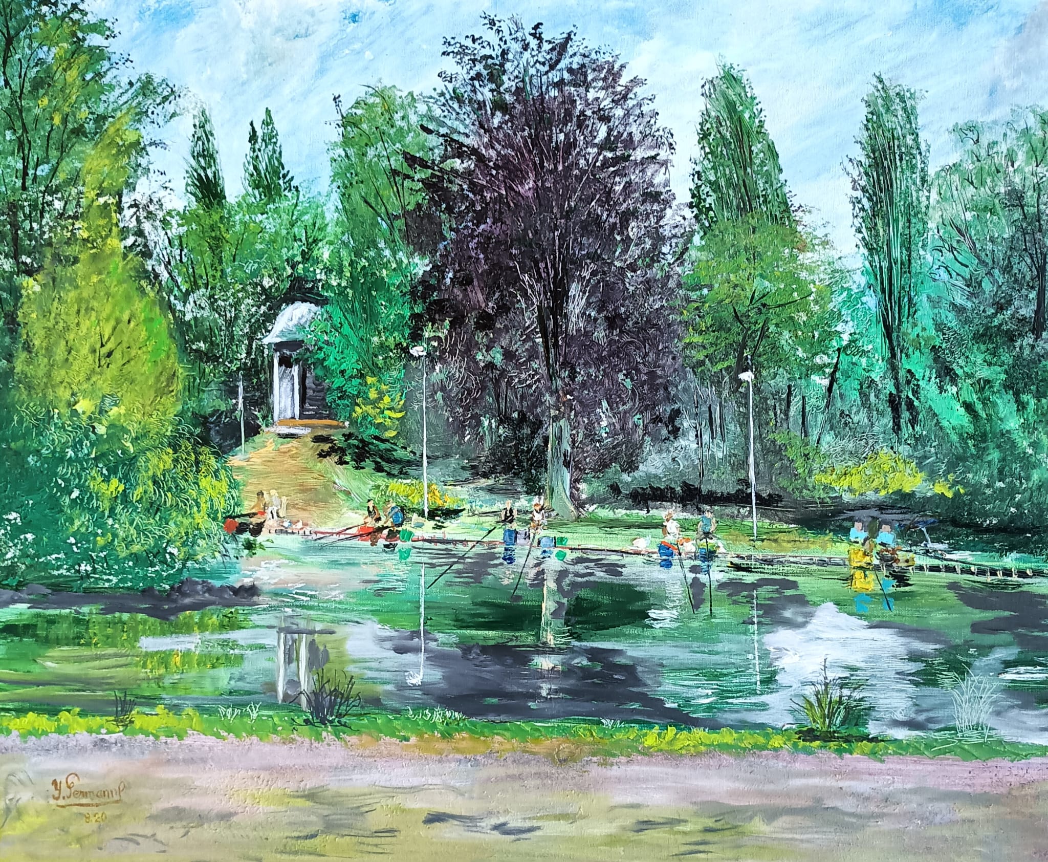 Le calme de la pêche